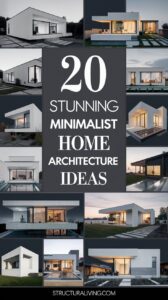 20 Stunning Minimalist Home Architecture Ideas for a Sleek Aesthetic ...