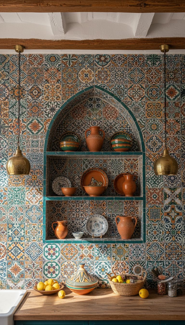 15 Stunning Moroccan and Spanish Tiles for a Mediterranean Kitchen ...