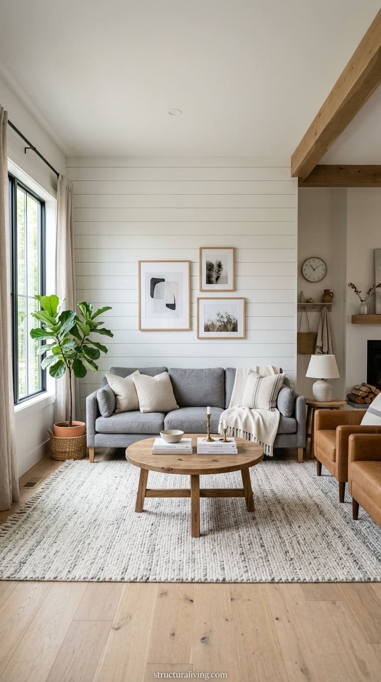 20 Stunning Farmhouse Shiplap Wall Ideas for a Cozy Home Decor ...
