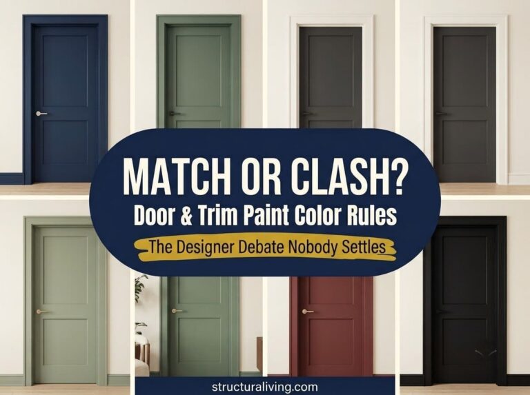 Should Your Door and Trim Match? What Designers Are Actually Doing